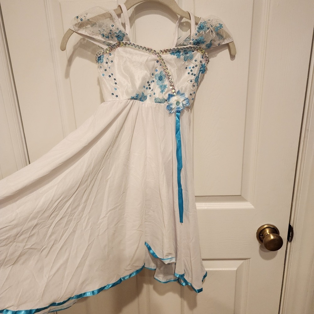Curtain Call Girls Competition Dance Costume Jazz‎ Ballet Lyrical Child Small